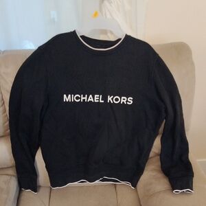 Michael Kors Black Crewneck Sweater